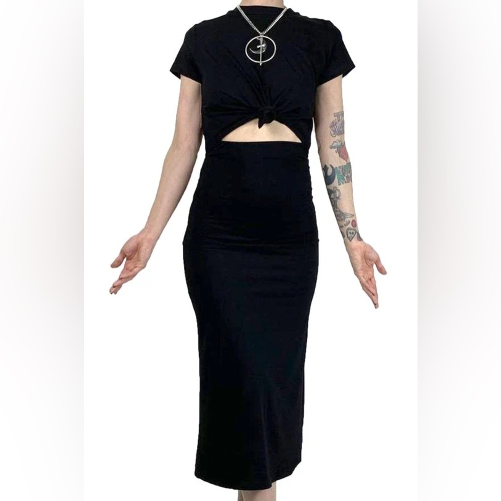 Foxblood OG tie me up dress